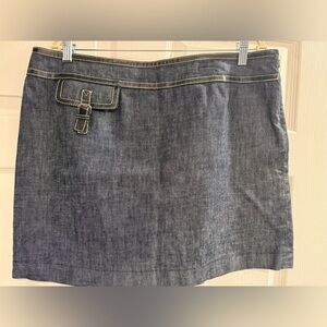 Michael Kors Dark Blue Mini Skirt